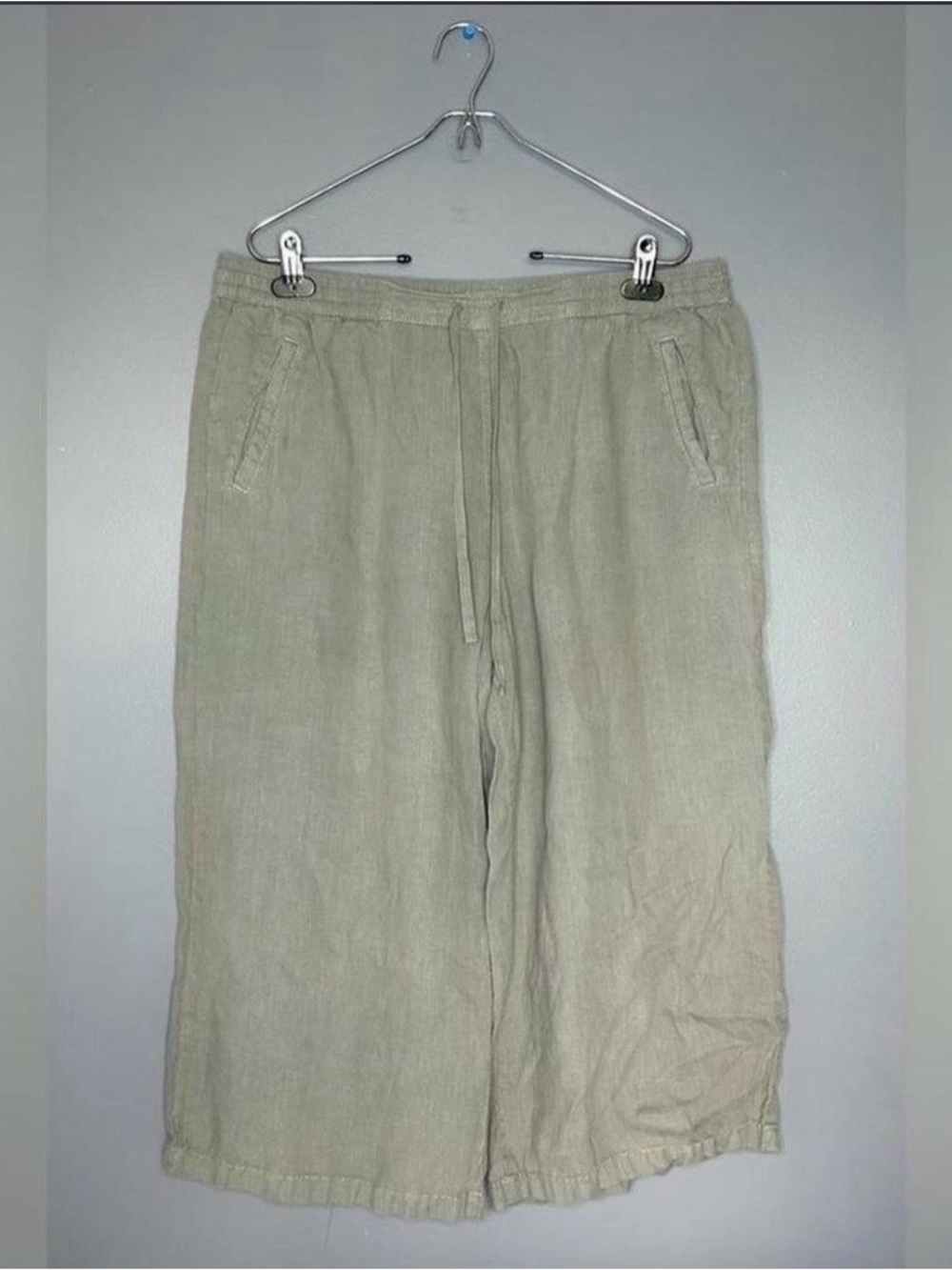 Gaucho Capri Cropped Wide Leg